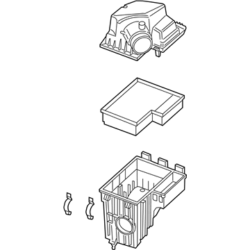 2018 Ford Transit Air Filter Box - JK4Z-9600-B