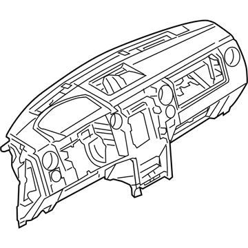 Ford 9L3Z-1504320-CD Panel - Instrument