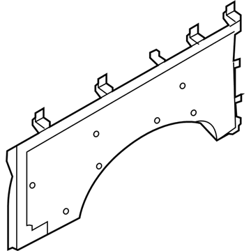 Ford XC2Z-1631012-AAB Panel - Trim