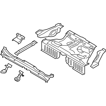 Ford Mustang Floor Pan - FR3Z-6311160-A