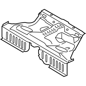 Ford FR3Z-6311160-B Pan Assembly - Floor - Centre