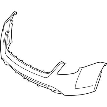 Mercury Milan Bumper - AN7Z-17D957-AAPTM