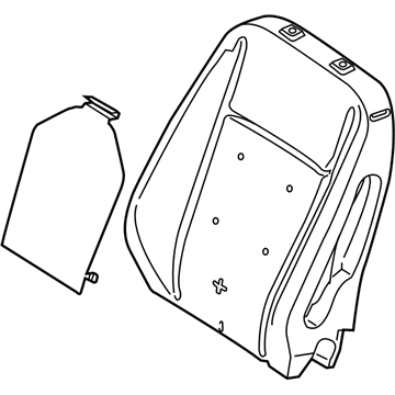 Ford Escape Seat Cushion - CJ5Z-7864811-D