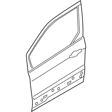 Ford DT1Z-6120200-B Panel Assembly - Door - Outer