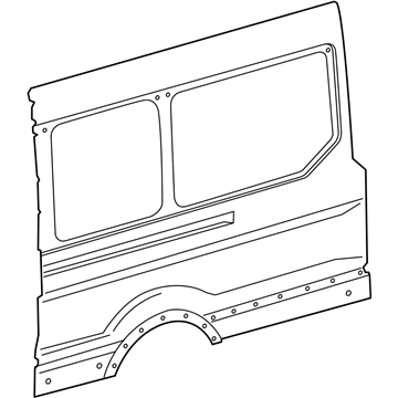 Ford CK4Z-61279D47-D Panel - Body Side - Rear