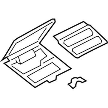 Ford 8F9Z-7413594-AB Compartment Assy - Stowage