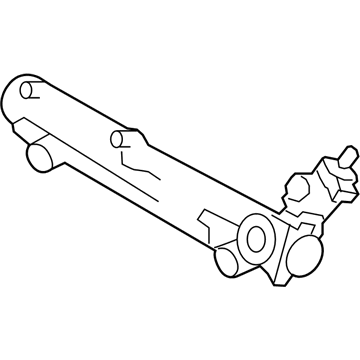 2008 Ford Explorer Sport Trac Rack And Pinion - 7A2Z-3504-B