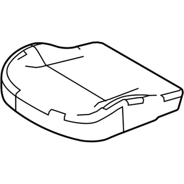 Ford FG1Z-5462900-PA Seat Cushion Cover Assembly