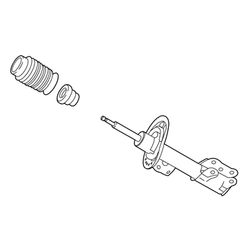 Ford JR3Z-18124-A Shock Absorber Assembly