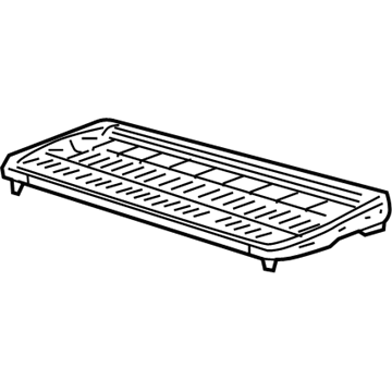 Ford 3F2Z-1763160-AA Frame And Spring - Rear Seat Cushion