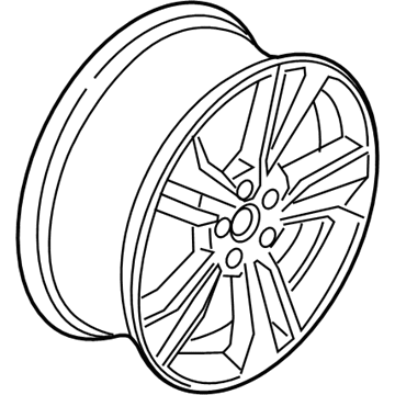Ford HS7Z-1007-F Wheel Assembly