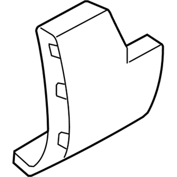 Ford 5E6Z-16A038-AAPTM Moulding Assembly - Fender