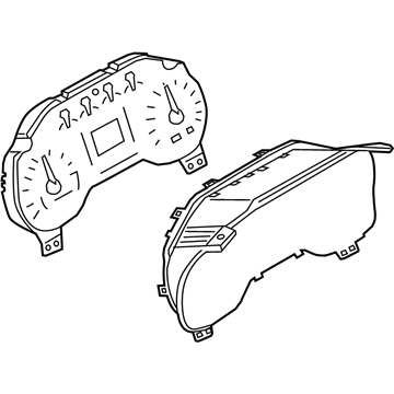 Ford HC3Z-10849-JA Instrument Cluster