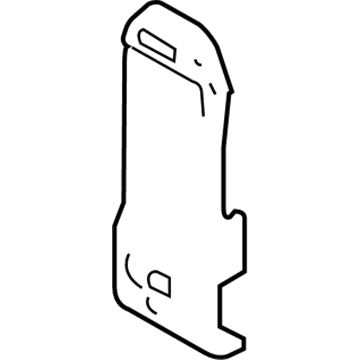 Ford BC3Z-25601B32-AA Cover - Seat Belt Opening