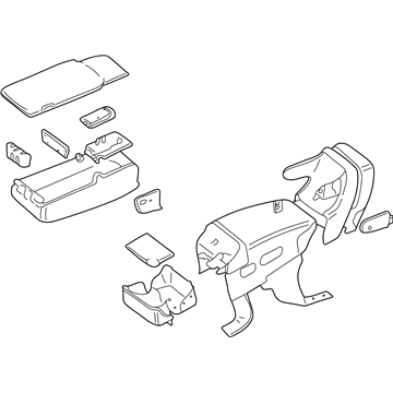 Ford 7W1Z-5460018-BD Seat Assembly