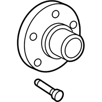 Ford G2MZ-1109-C Hub Assembly - Wheel