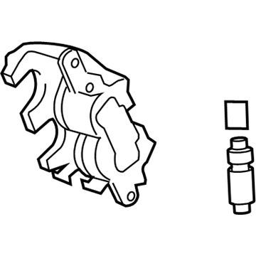 2010 Ford Taurus Brake Caliper - AG1Z-2B121-B