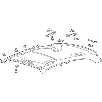 Ford GD9Z-5451916-AE Headlining - Roof