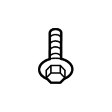 Ford -W502662-S437 Screw