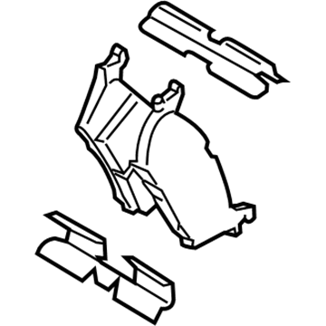 2018 Ford F-150 Brake Pads - JL3Z-2200-B