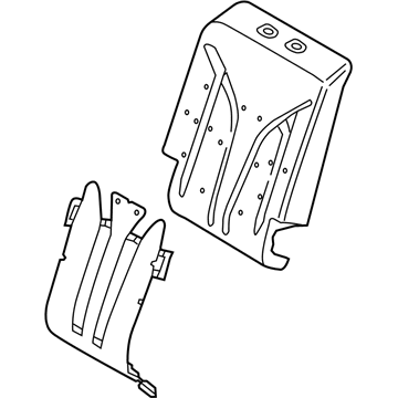 Ford FA1Z-5864810-B Pad Assembly - Front Seat Heating