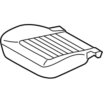 Ford HS7Z-5462901-XA Seat Cushion Cover Assembly
