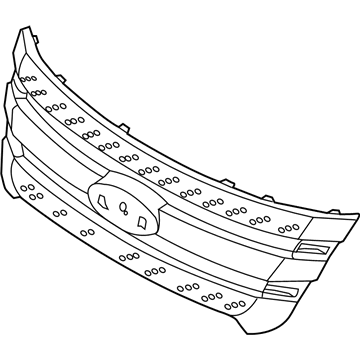 Ford BB5Z-8200-CA Grille - Radiator