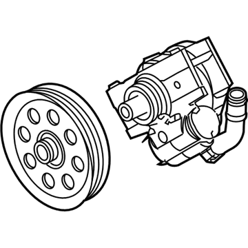 Ford F-550 Super Duty Power Steering Pump - HC3Z-3A674-F