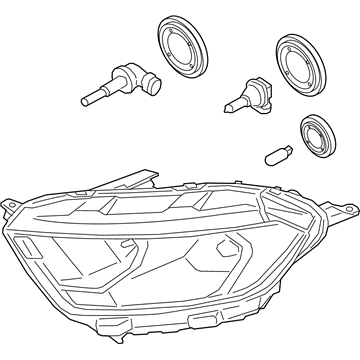 Ford GN1Z-13008-AD Headlamp Assembly