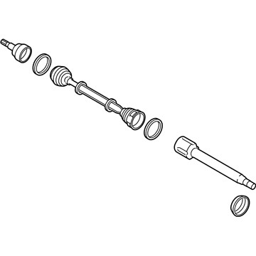 Ford FV6Z-3B436-M Front Axle Shaft