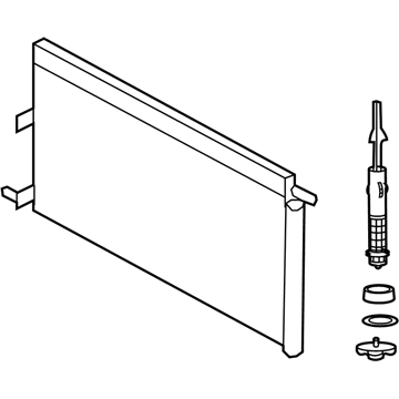 Ford BL3Z-19712-B Condenser Assembly