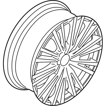 Ford G1EZ-1007-B Wheel Assembly