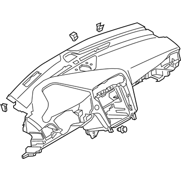 Ford HS7Z-5404320-CC Panel - Instrument