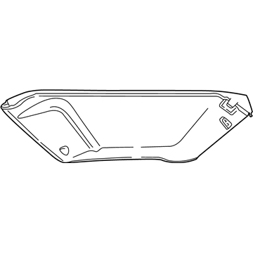 Ford 3L5Z-1051944-CAA Panel - Roof Trim - Centre