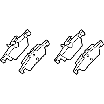 Ford GN1Z-2200-D Brake Pad