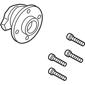 Ford ACPZ-1104-N Wheel Hub Assembly