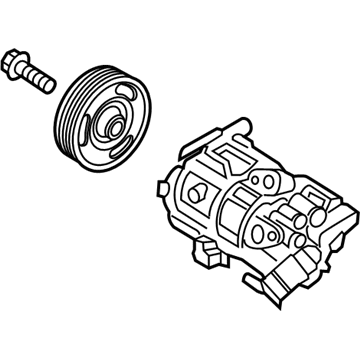 2019 Ford EcoSport A/C Compressor - H1BZ-19703-C