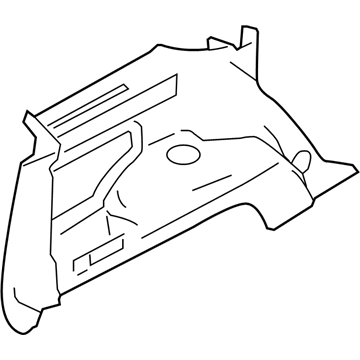 Ford 6L2Z-7831013-DAC Trim Assembly - Quarter