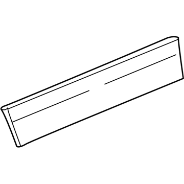 Ford 2W1Z-5425556-BAJ Moulding - Door Outside