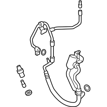 2017 Lincoln MKX A/C Hose - F2GZ-19972-C