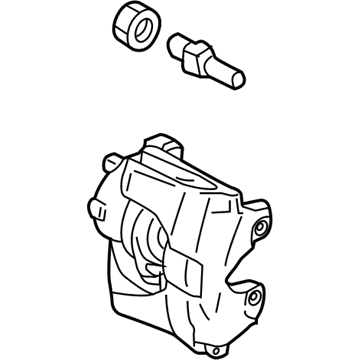 2018 Lincoln Continental Brake Caliper - G3GZ-2B121-A