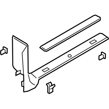 Ford JL1Z-7813208-AB Plate - Door Scuff