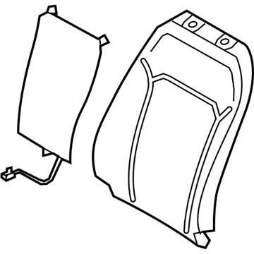 Ford HS7Z-54632A22-A Seat Back Pad