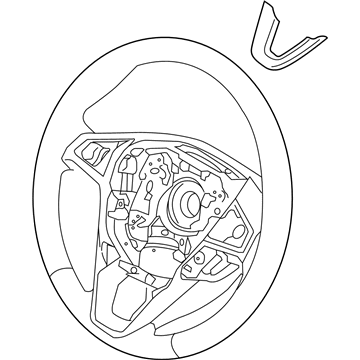 Ford FP5Z-3600-LC Steering Wheel Kit