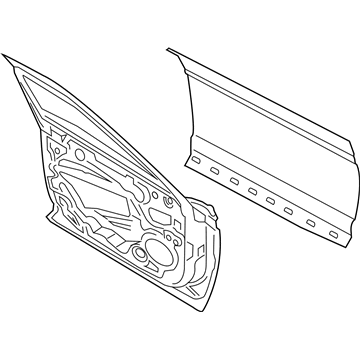 Ford GD9Z-5420125-A Door Assembly - Front