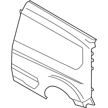 Ford DT1Z-61278A97-J Panel - Quarter - Outer