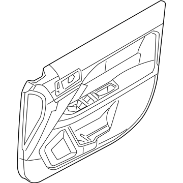 Ford AN7Z-5423943-AC Panel Assembly - Door Trim