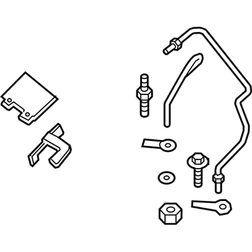 2015 Ford Edge Oil Cooler Hose - F2GZ-7R081-E