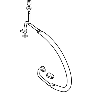 2016 Lincoln MKX A/C Hose - F2GZ-19D742-A