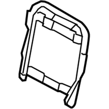 Ford 4C3Z-26613A38-AA Frame - Rear Seat Back Retaining